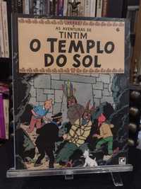 Tintim o Templo do Sol "Record" "Hergé"