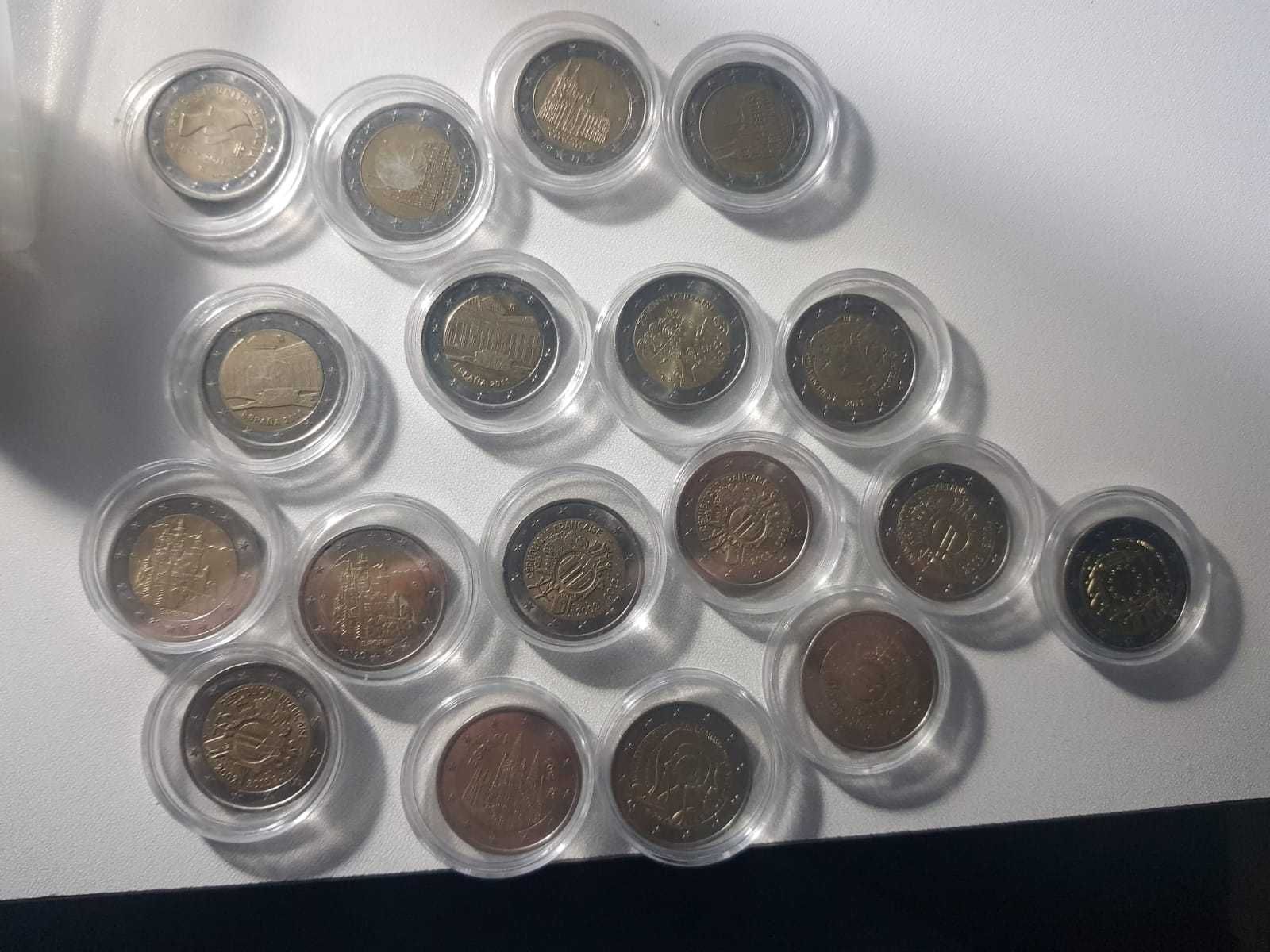 Moedas de euro circuladas