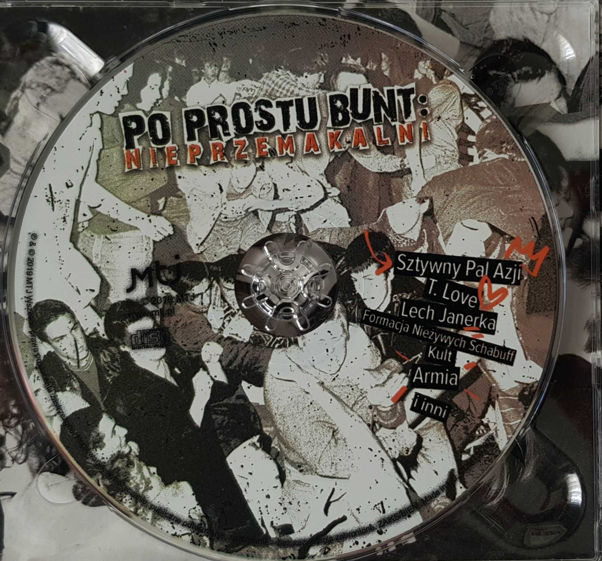 Po Prostu Bunt CD Składanka Punk Rock