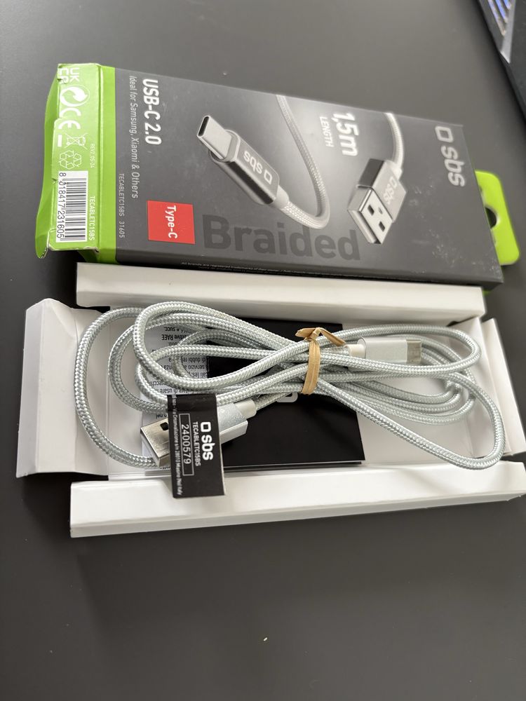Kabel sbs USB typ C 2.0 długość 1.5 m