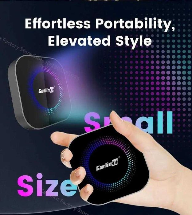 Адаптер CarlinKit S2F TBox 8gb / 128gb - Carplay/YouTube/Netflix