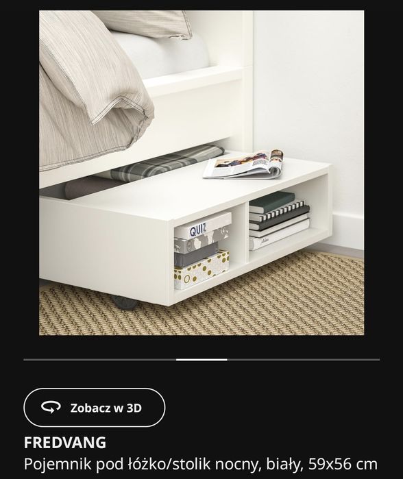Ikea FREDVSNG pojemnik pod łóżko