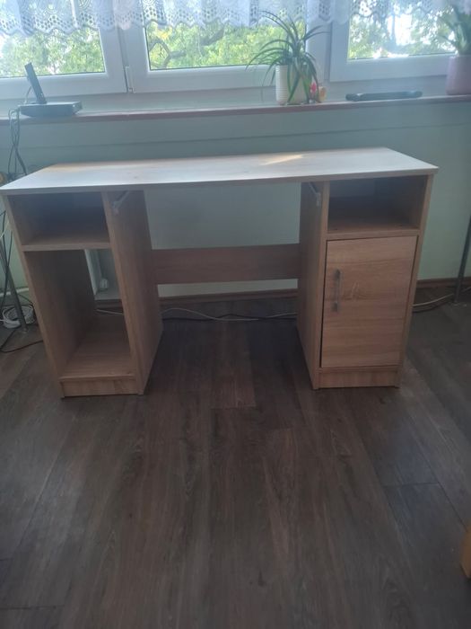 Piękne biurko dąb sonoma