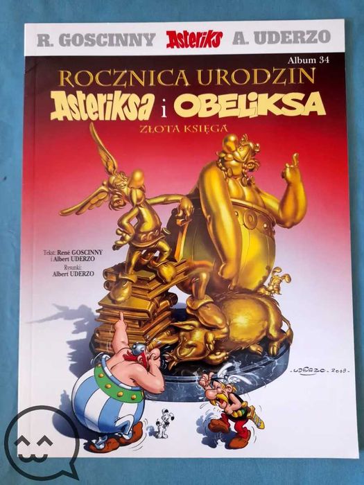 Rocznica urodzin Asteriksa i Obeliksa. Złota księga. Album 34