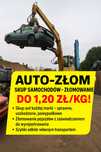 Skup złomowanie samochodów Auto złom  1zł/kg