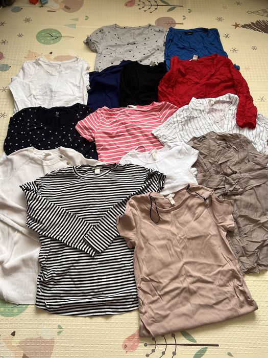 Bluzki ciążowe M H&M bardzo dobry stan koszulki tshirty