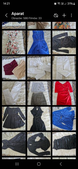 Mega paka ubrań damskich