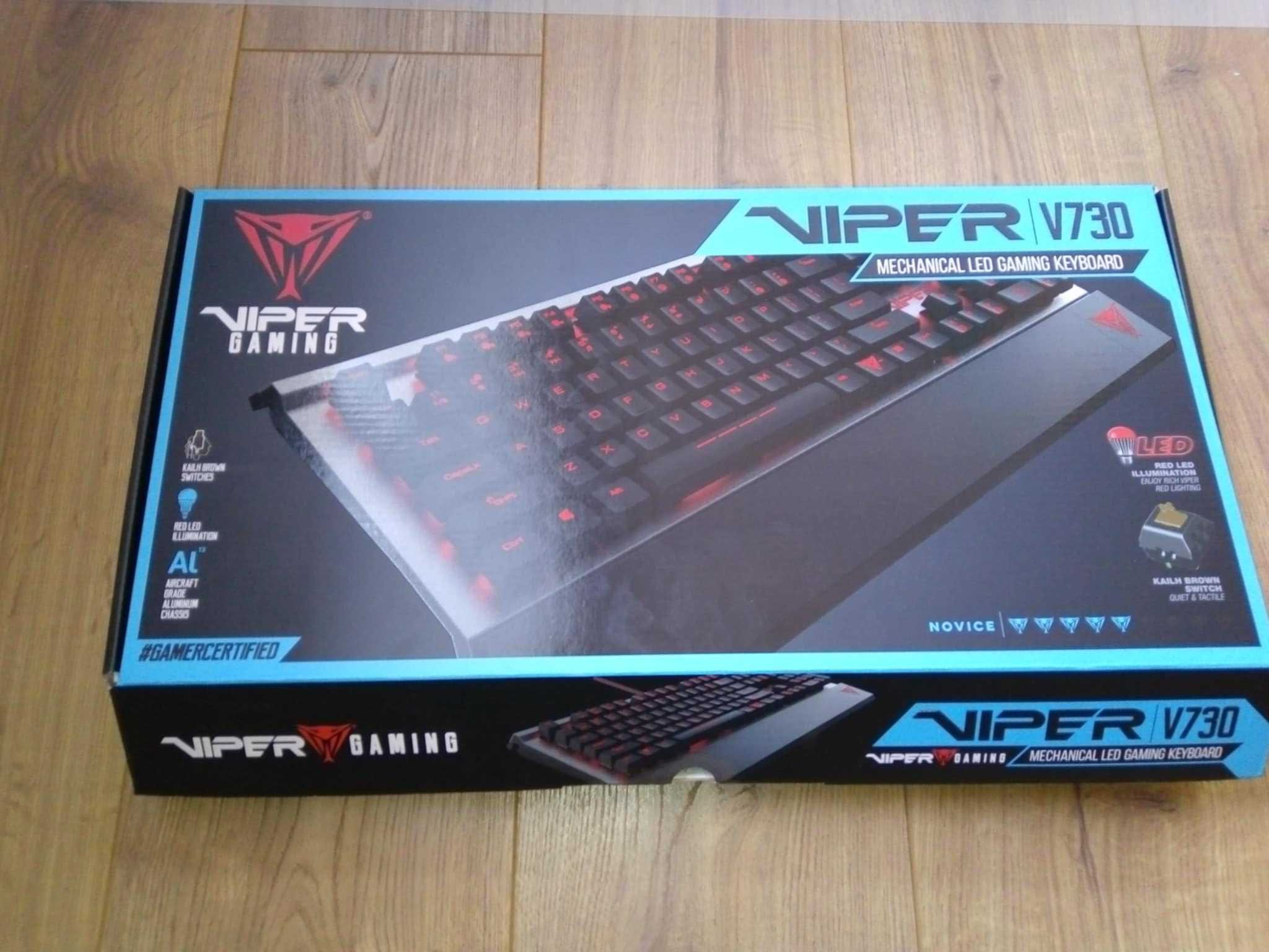 Klawiatura mechaniczna komputerowa PATRIOT Viper V730 USB gamingowa
