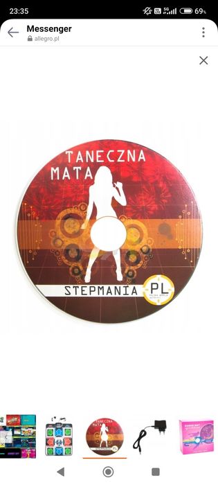Mata do tańczenia.