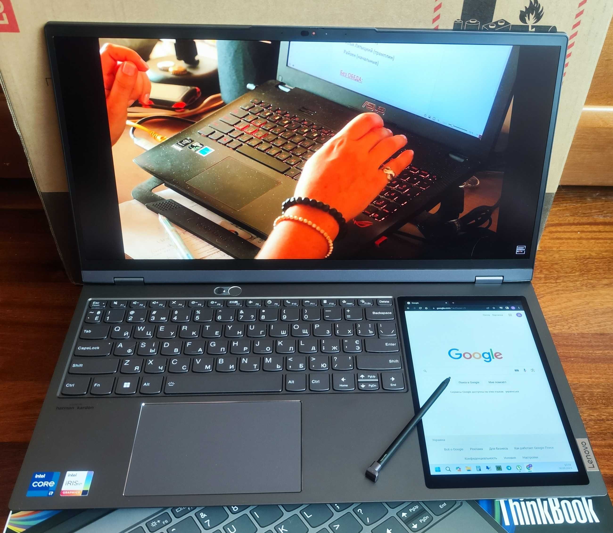 Ноутбук Lenovo ThinkBook Plus G3 TOUCH i7-12700H/32DDR5/1ТБ/W11Pro