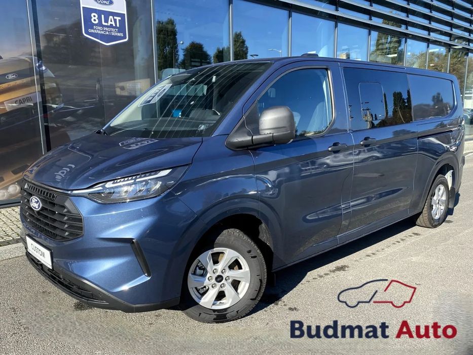 Ford Custom Brygadowy Trend  DCiV, Hak, wideorejestrator, full LED, nagrzewnica i wiele więcej