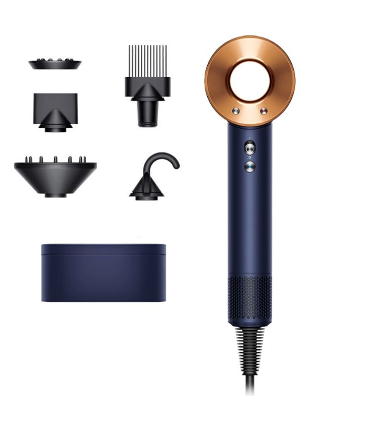 Фен для волосся Dyson Supersonic HD07 Blue/Rich Copper