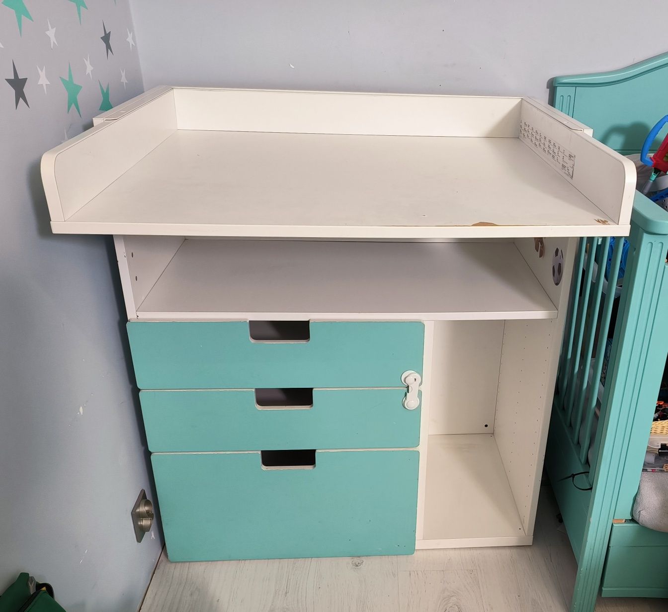 Przewijak stół do przewijania biurko Ikea