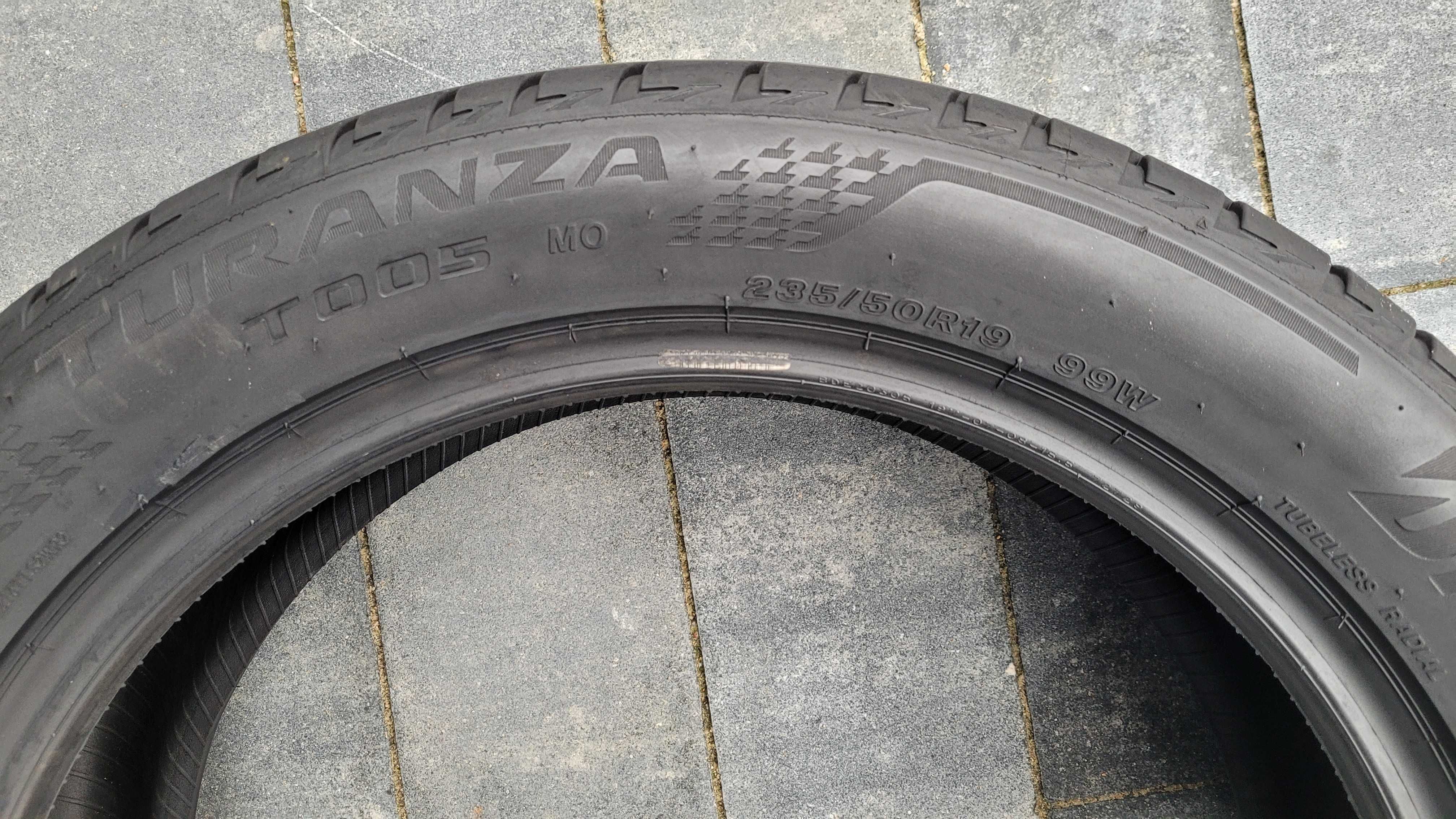 4szt. Bridgestone Turanza T005 z 2020r. 235/50 R19