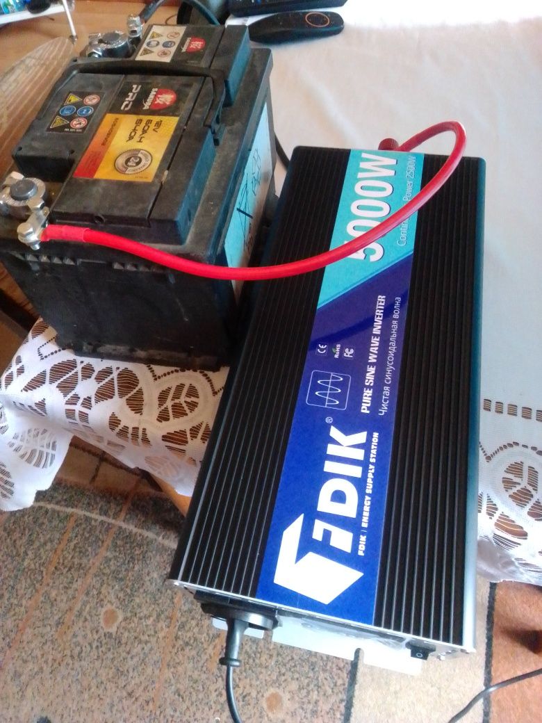przetwornica inwerter 12v 5000w realnej czysty sinus