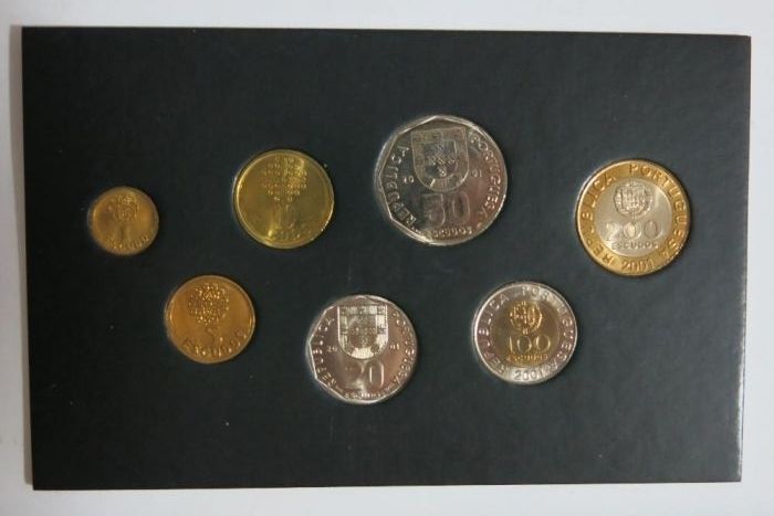 Últimas Moedas de Escudo - Edição Banco Comercial Português