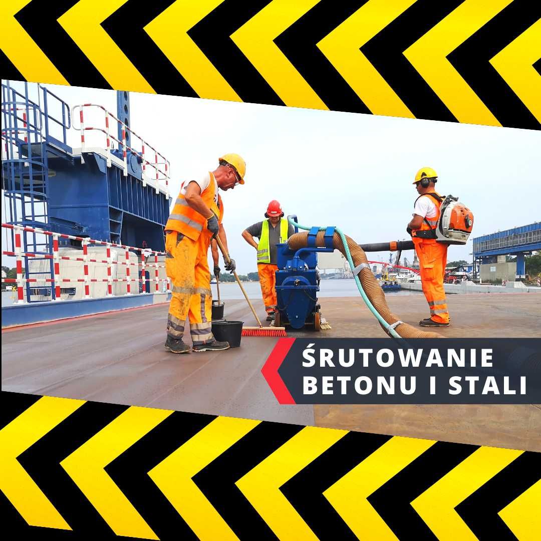 Śrutowanie betonu i stali, Szlifowanie, Frezowanie posadzek pod żywice