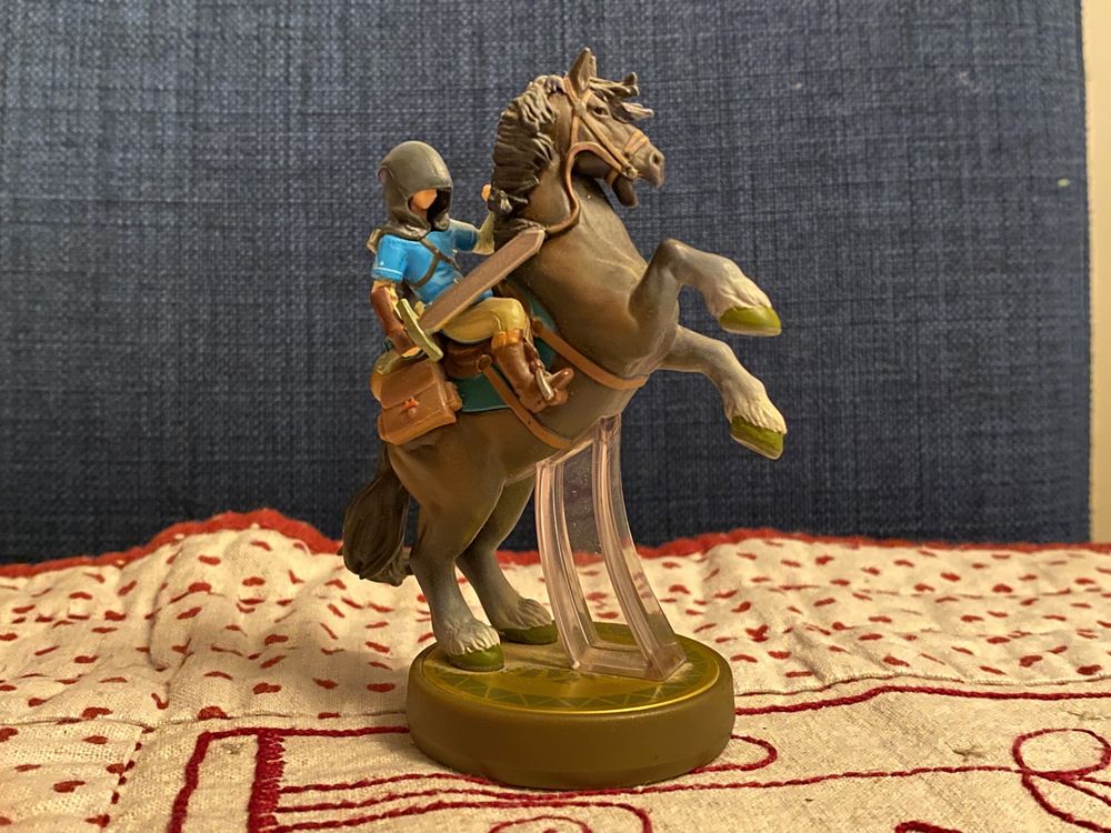 Amiibo Breath Of The Wild Rider Link