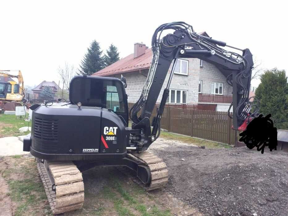 Szybkozlacze wimmer komatsu 180 caterpillar316 lyzka skarpowa lehnhoff
