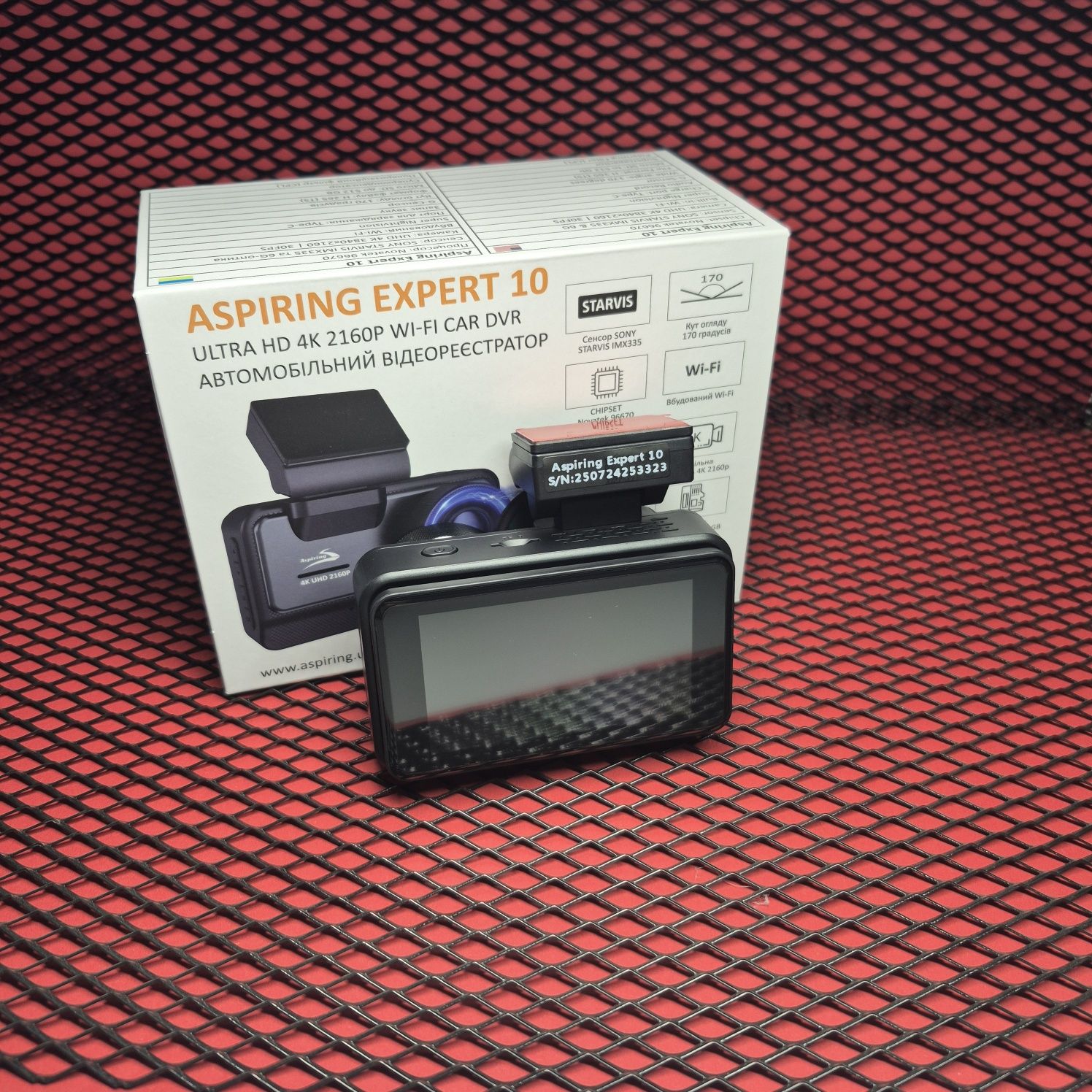 Відеореєстратор Aspiring Expert 10 CPL Wifi 4k