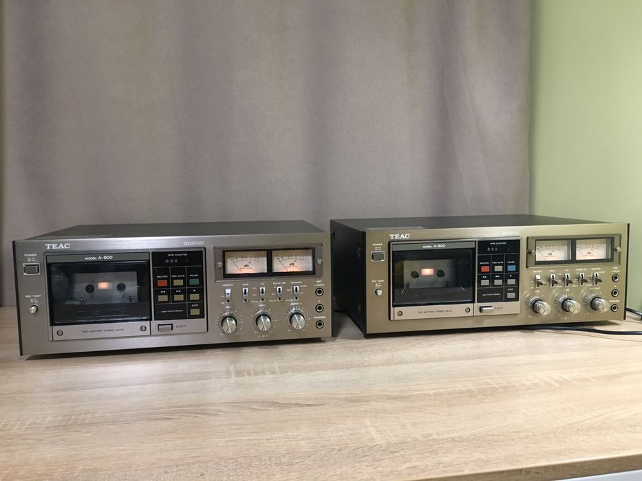 TEAC -800 кассетная дека.