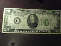 banknot 20 dolarów 1934 20$