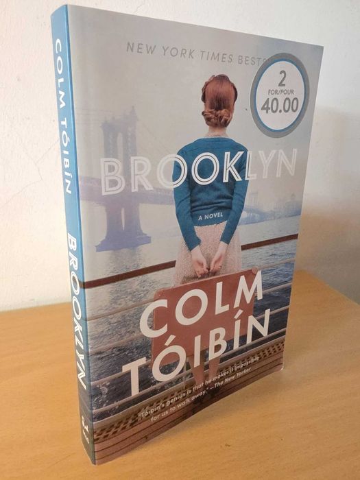 Livro "Brooklyn" de Colm Tóibín