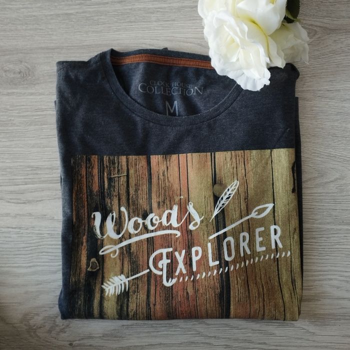 Męska koszulka z długim rękawem Woods Explorer, rozmiar M