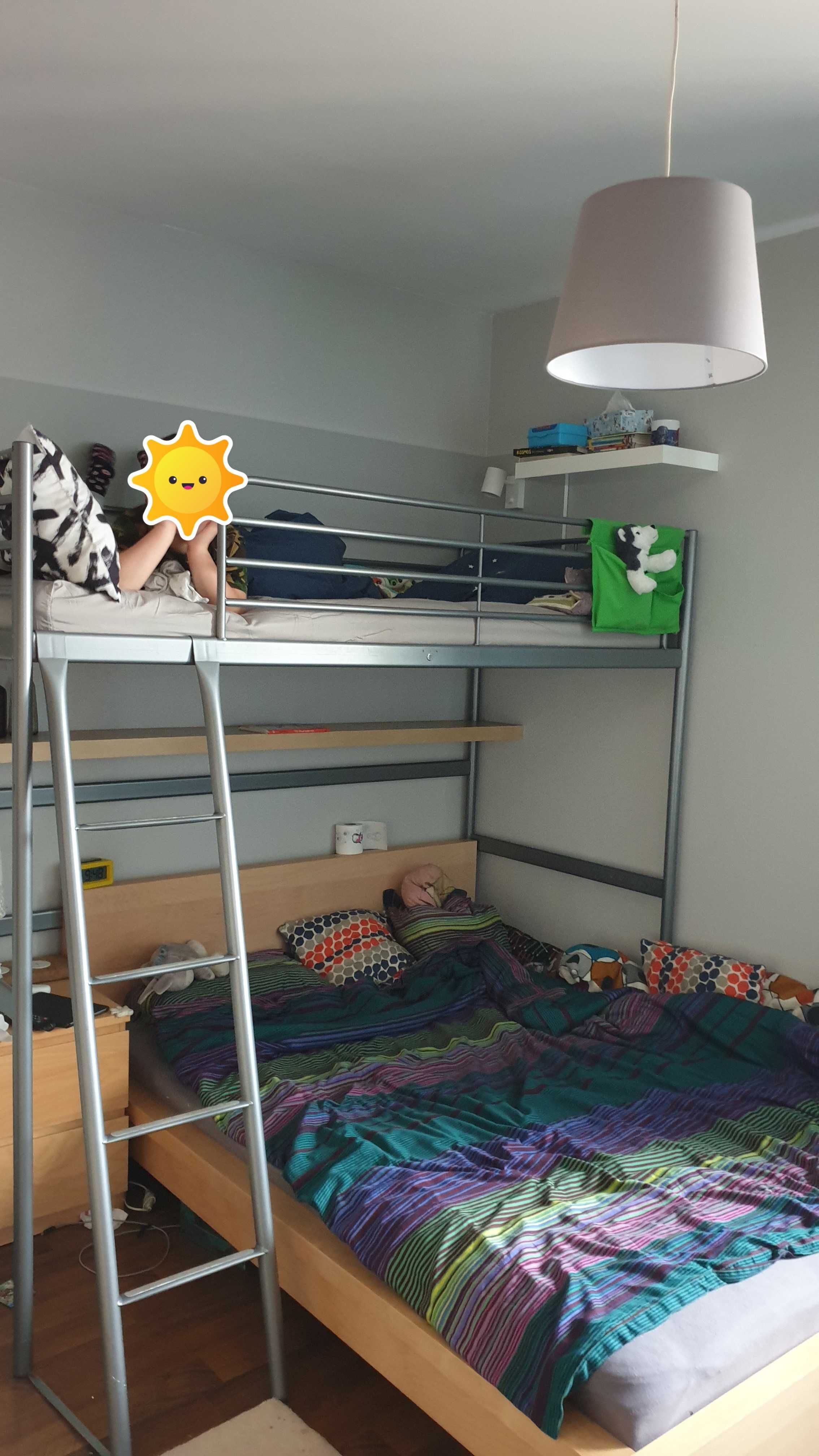 łóżko piętrowe IKEA