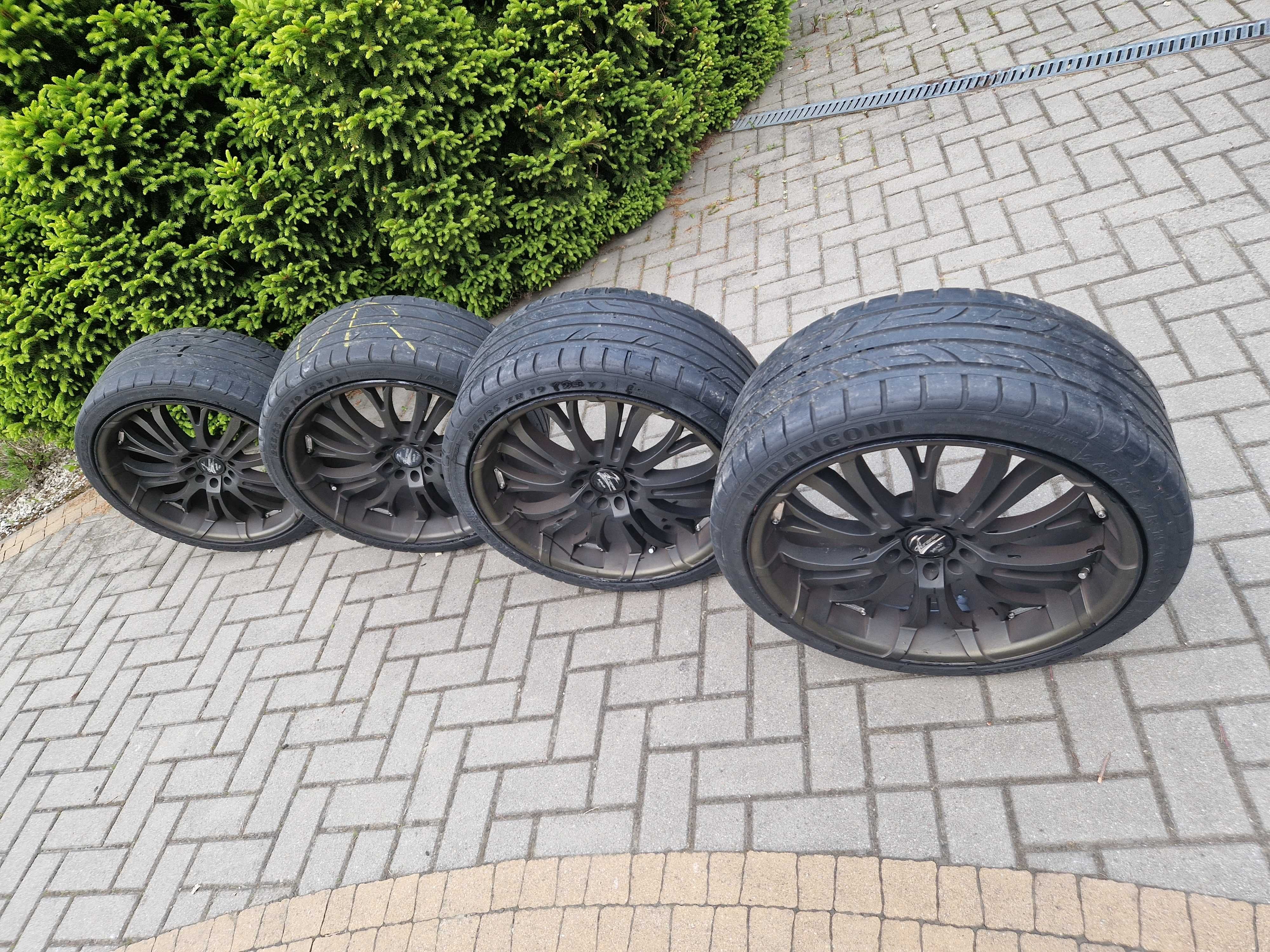 Felgi aluminiowe Koła bmw audi  19" 5x112 5x120 opony letnie