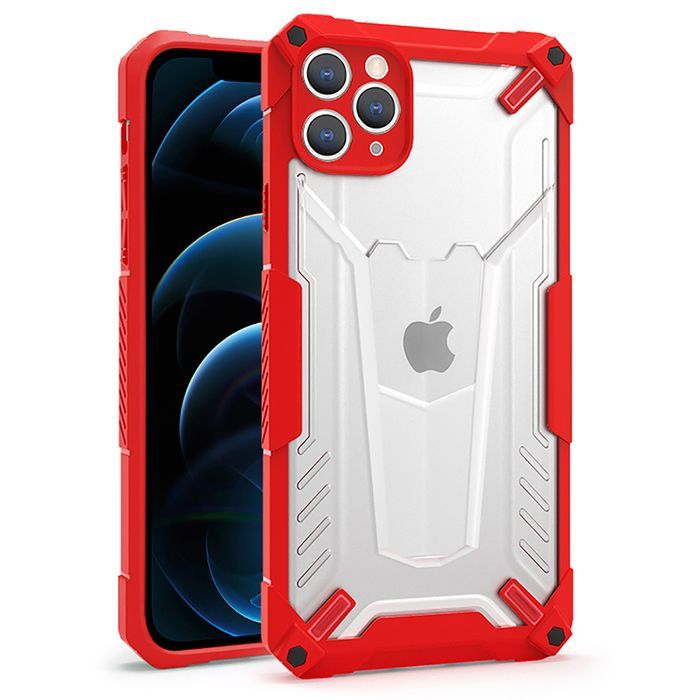 Tel Protect Hybrid Case Do Iphone 13 Pro Czerwony