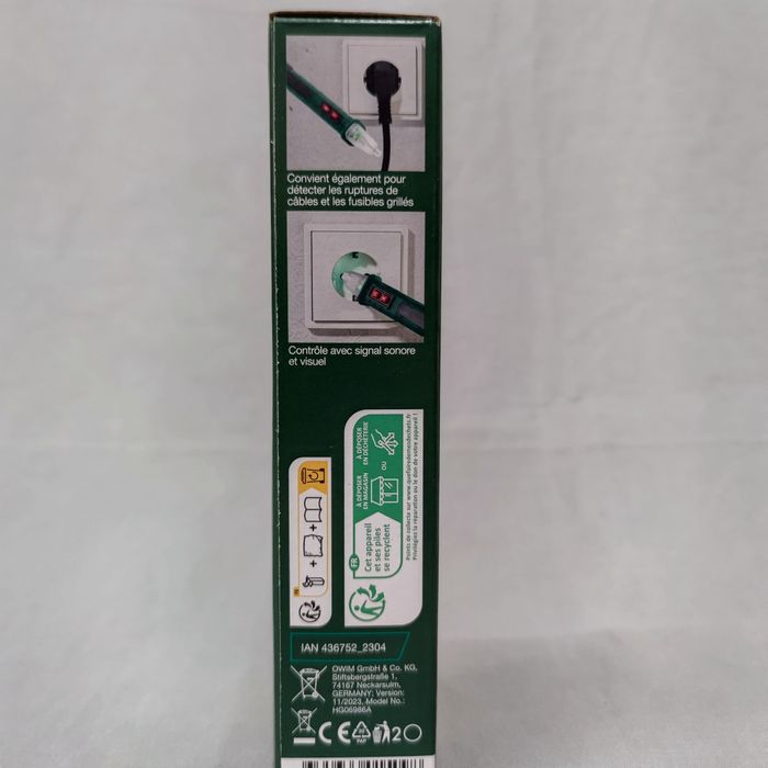 Bezdotykowy tester napięcia LED 70-1000V Parkside