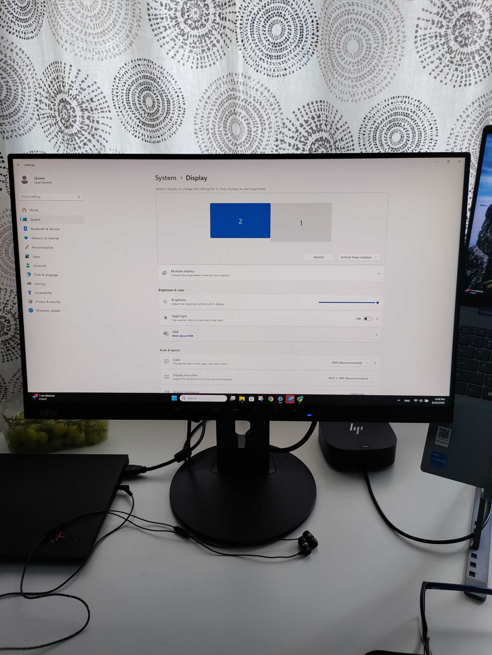 MONITOR FUJITSU B24-9 23.8" 1920x1080