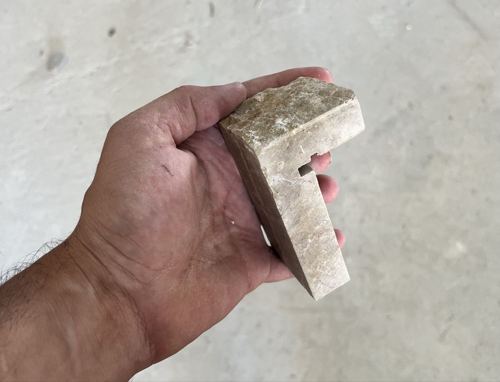 Tiras de pedra Brecha