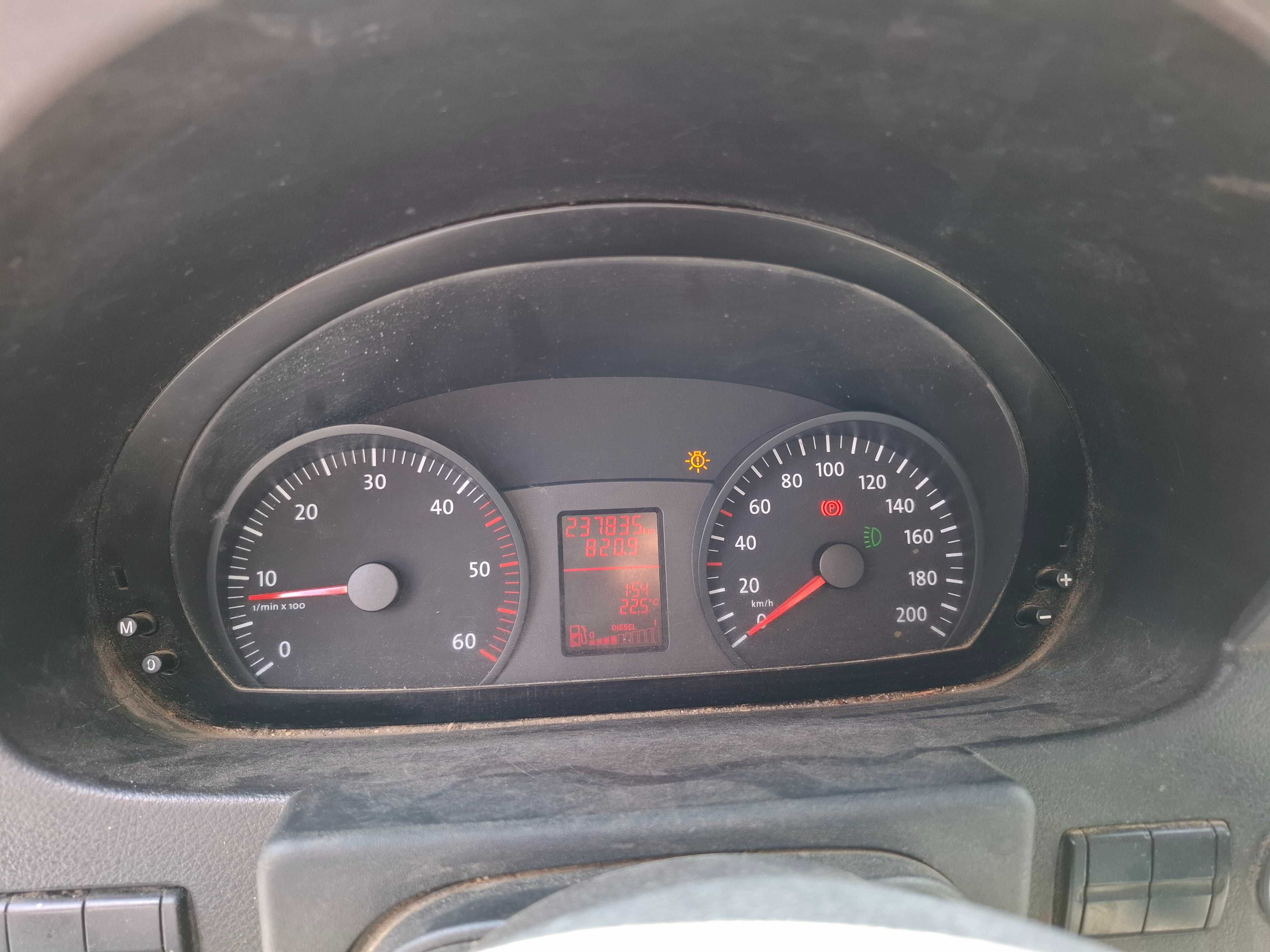 Volkswagen Crafter, Skrzynia, 6-osób, wersja Max, 2.5TDI 110KM,  FV23%