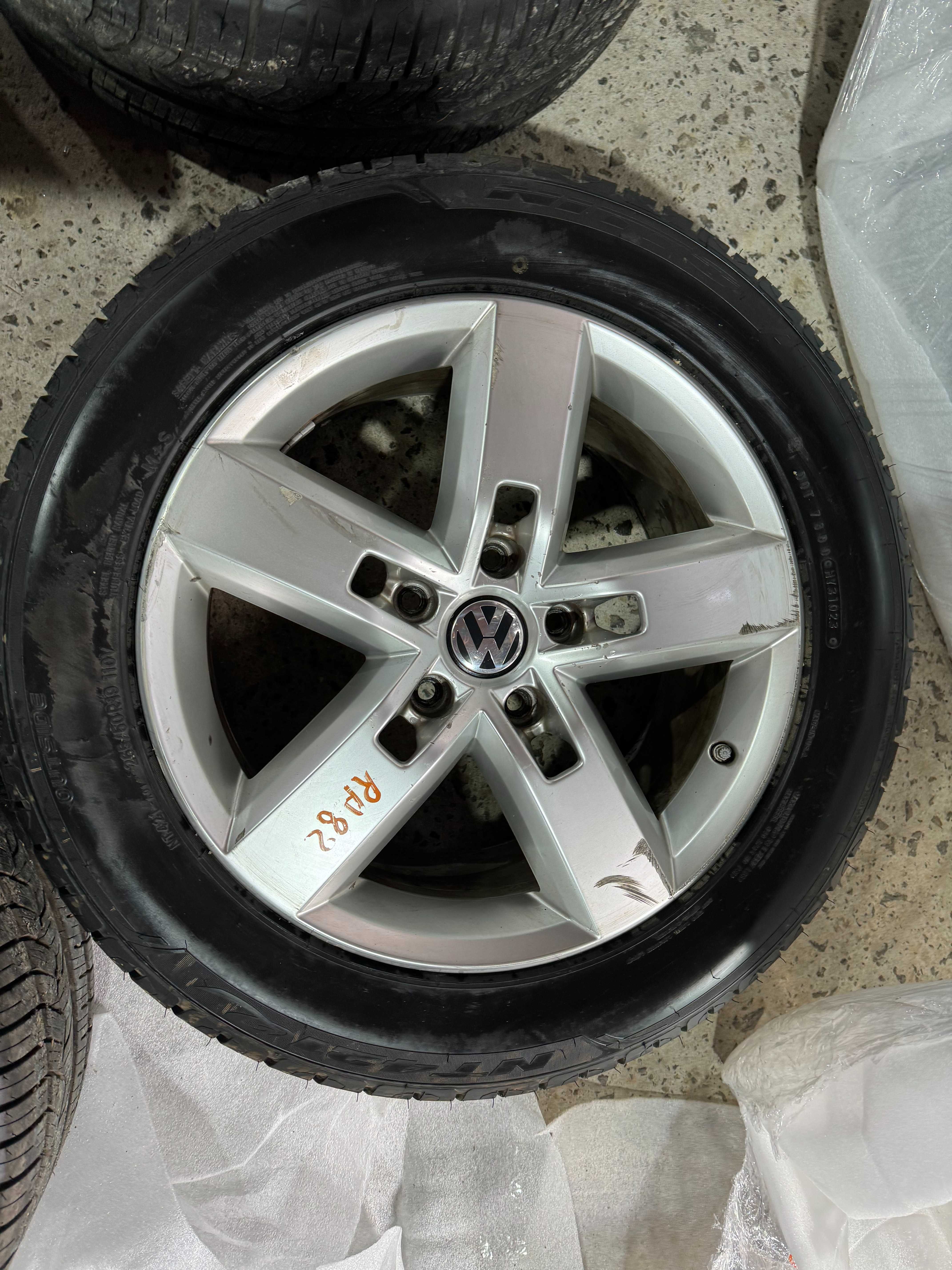 Комплект дисков с резиной 265/50 R19 c VW Touareg 7P(АКЦИЯ)