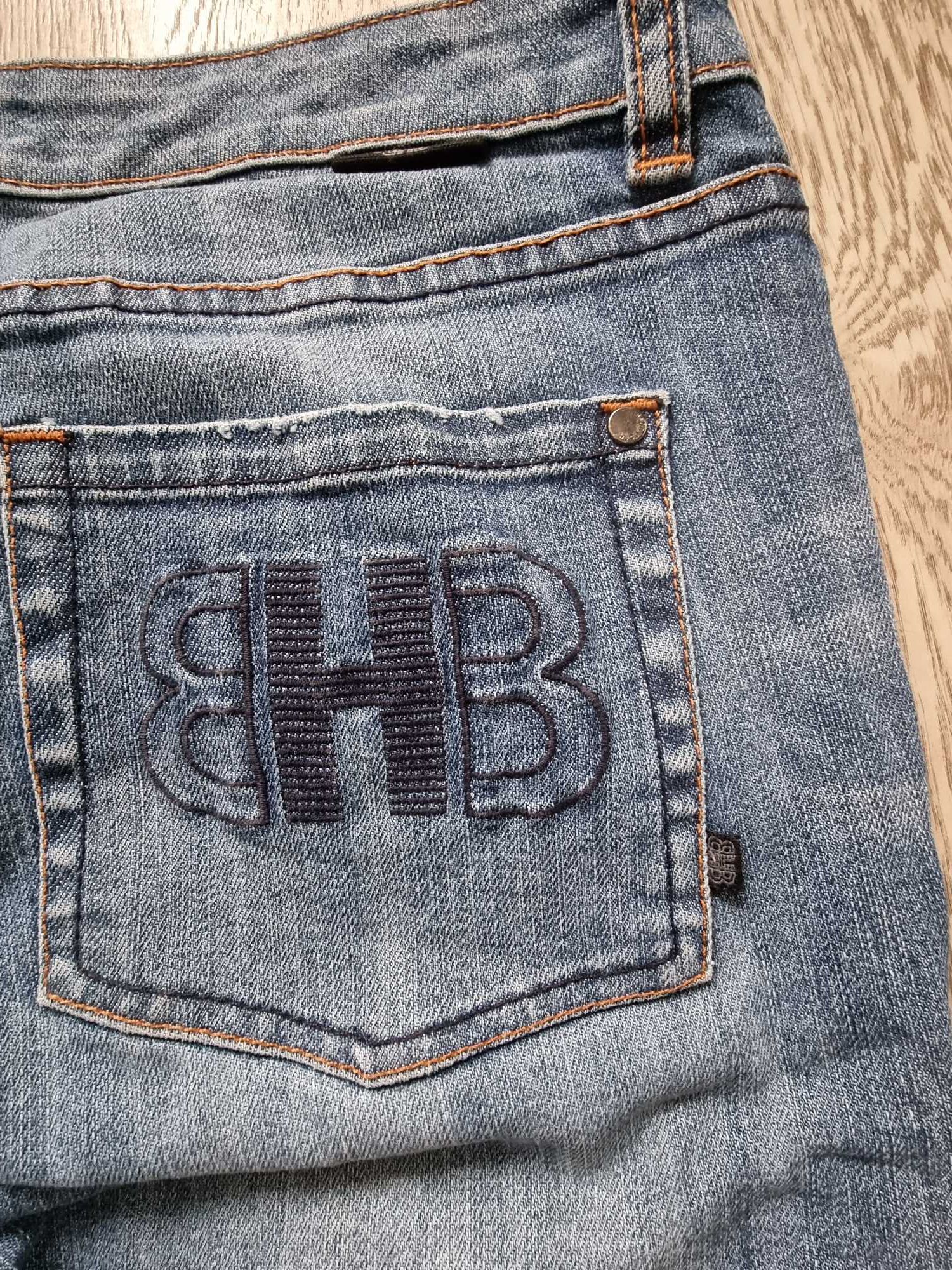 Hugo Boss r.32 L męskie shorty jeansowe spodenki Nowe