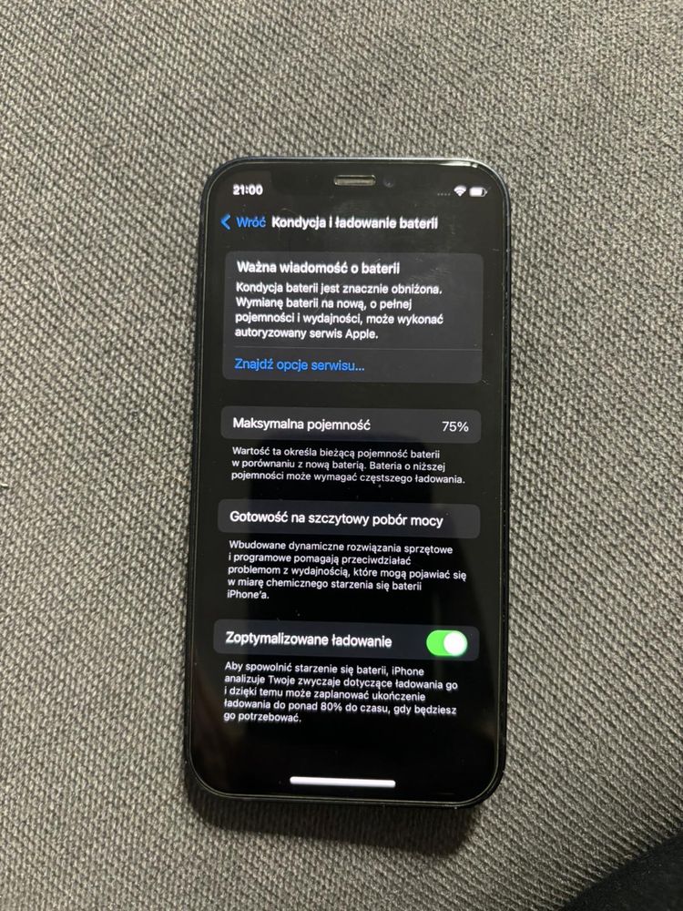 Iphone 12 mini 64gb czarny - stan bdb OKAZJA