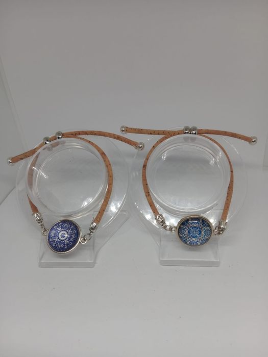 Pulseira em cortiça