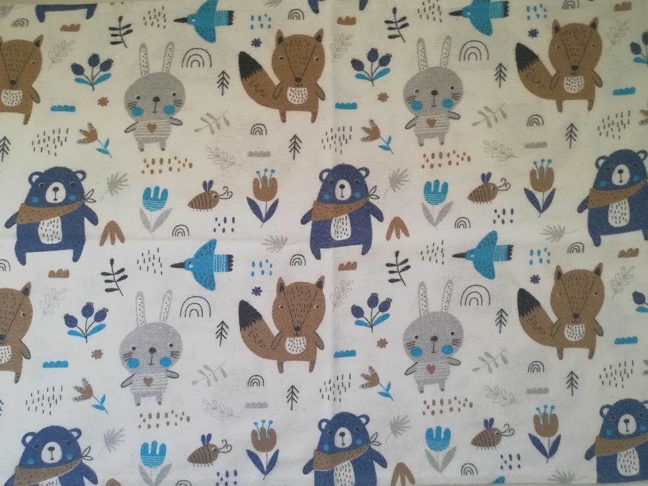 6 kompletów pościeli dziecięcych 135x100 +40x60