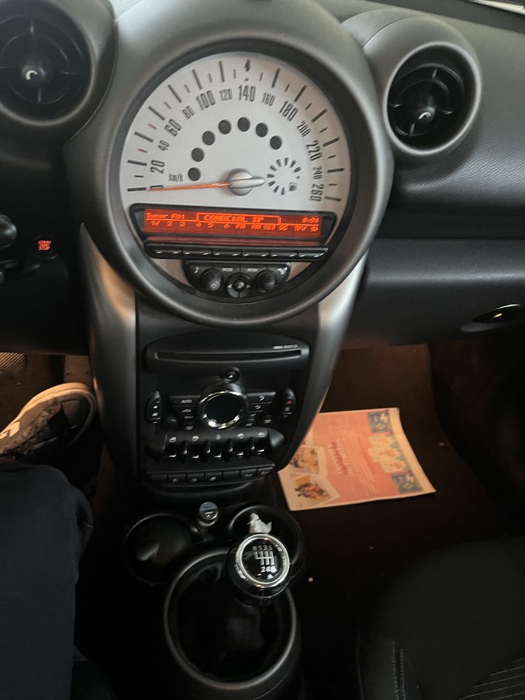 Mini countryman cooper 1.6 gasolina azul/tecto branco