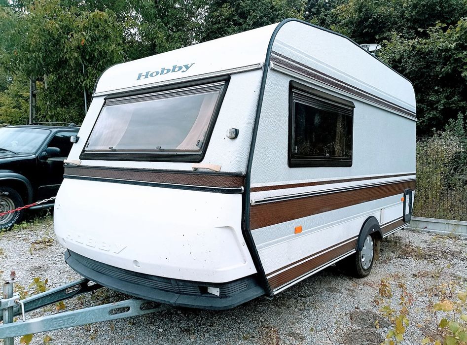 Hobby 400  Samowystarczalna! Fotowoltaika Junkers wc prysznic super stan