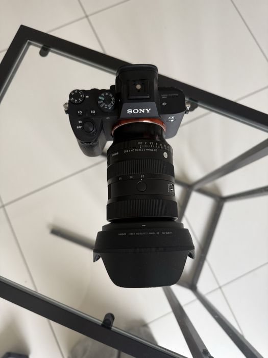 Sony A7 III + Sigma 24-70mm F2.8 – zestaw kompletny, 3310 zdjęć!