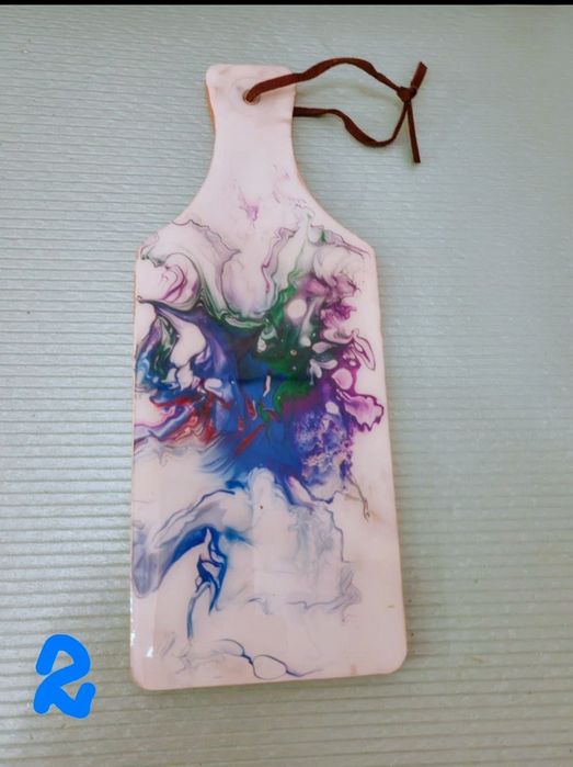 Ręczna robota !Super na świąteczny prezent !Deski bambusowe malowane