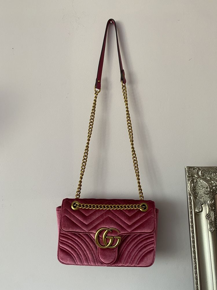 Torebka Gucci Marmont Velvet