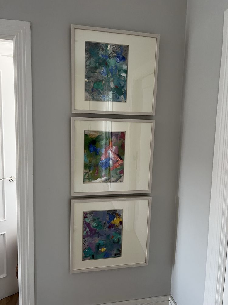 Conjunto de 3 quadros
