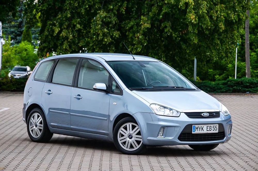 Ford C-MAX Piękny 1.8 Ghia Czujniki Parkowania Serwis z Niemiec