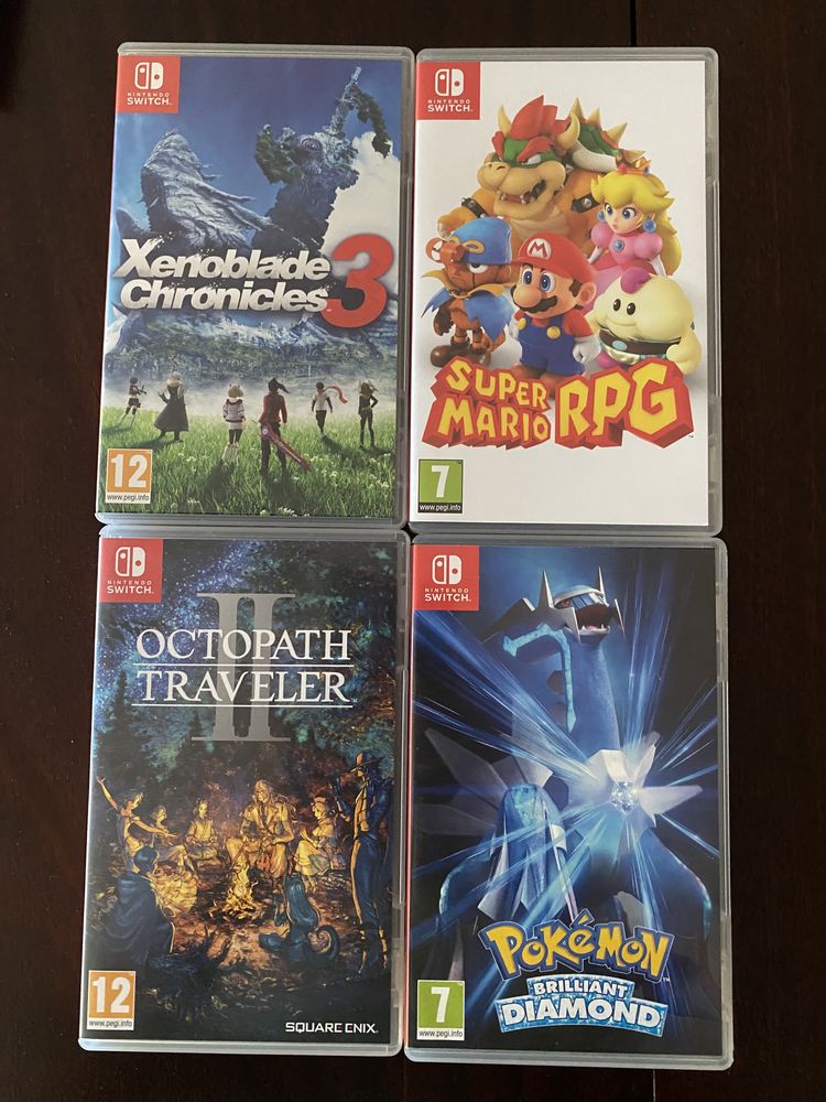 Nintendo switch jogos RPGs