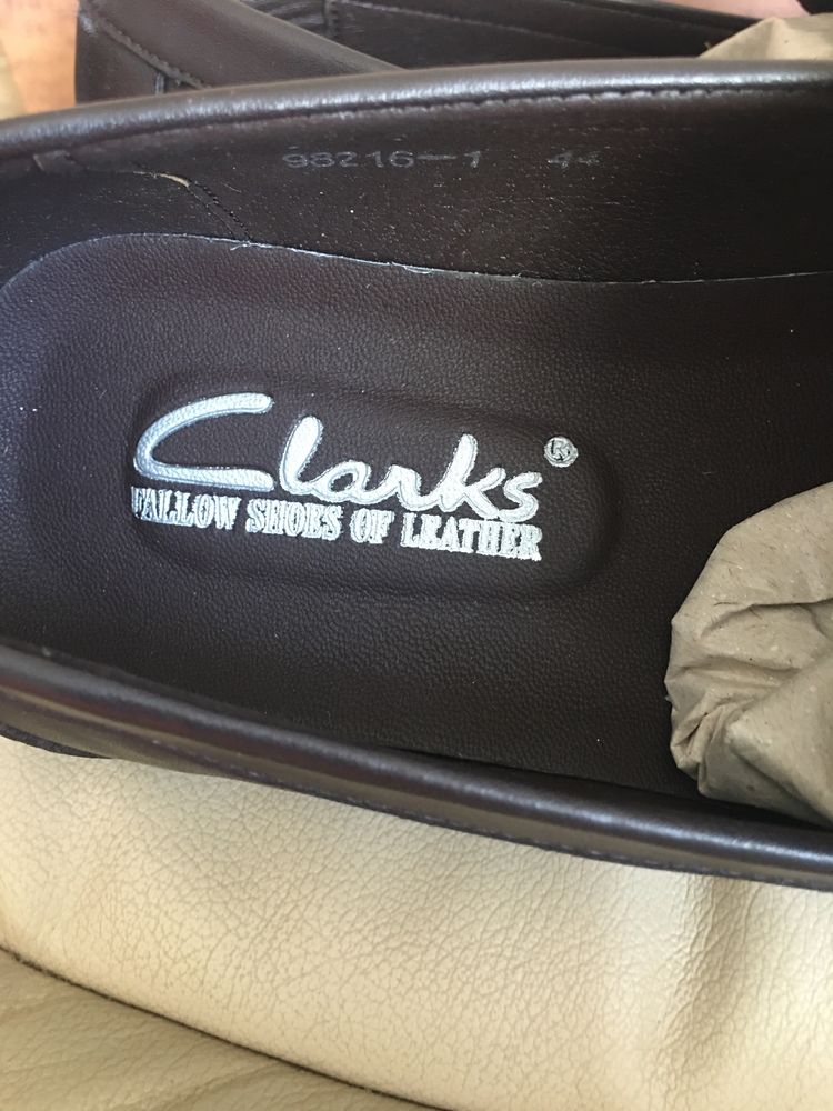 Чоловічі туфлі Clarks 43, 44 р