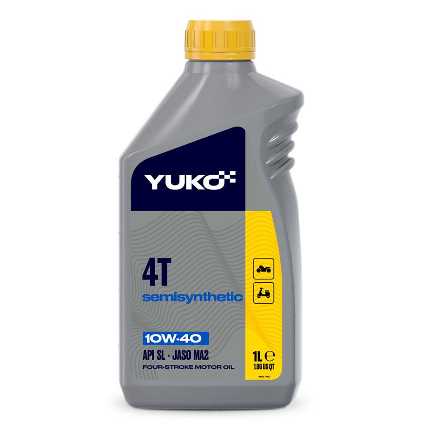Моторное масло Yuko Semisynthetic 4T 10W-40 1 л (4820070241938)